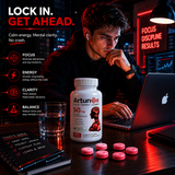 Artunox™ 3-In-1 Focus Formula | Clean Energy + Mental Clarity A GIFT FROM NATURE