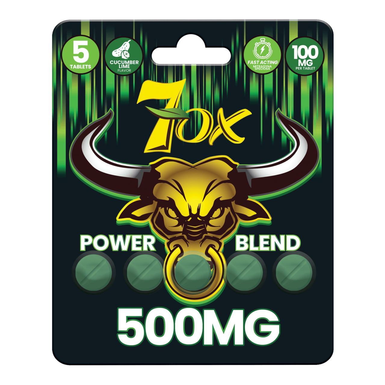 Kratom Tablets – 500mg | 5 Tablets