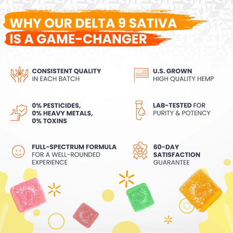 Gummies Full-Spectrum CBD + THC 5:1 Pomegranate