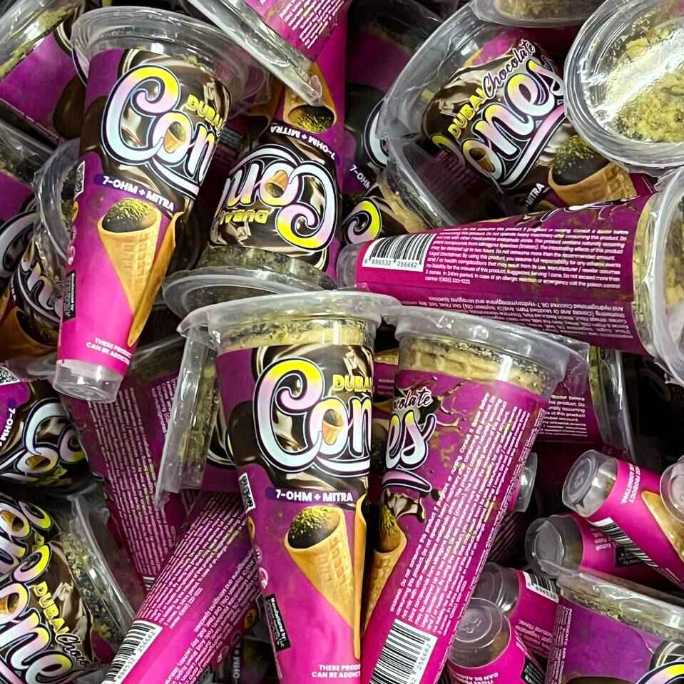 Dubai Chocolate Cones A GIFT FROM NATURE